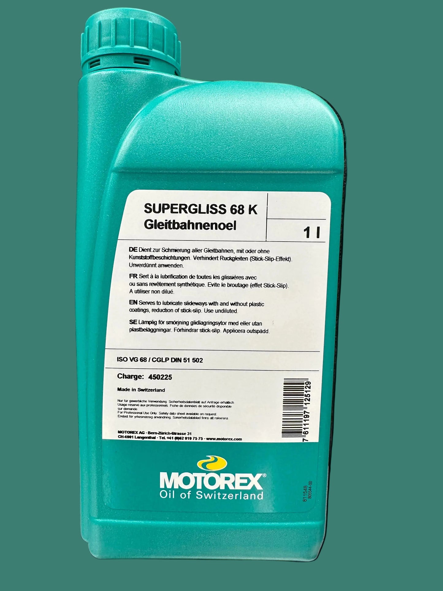 Motorex Supergliss 68K 1L Federgabel-Schmieröl