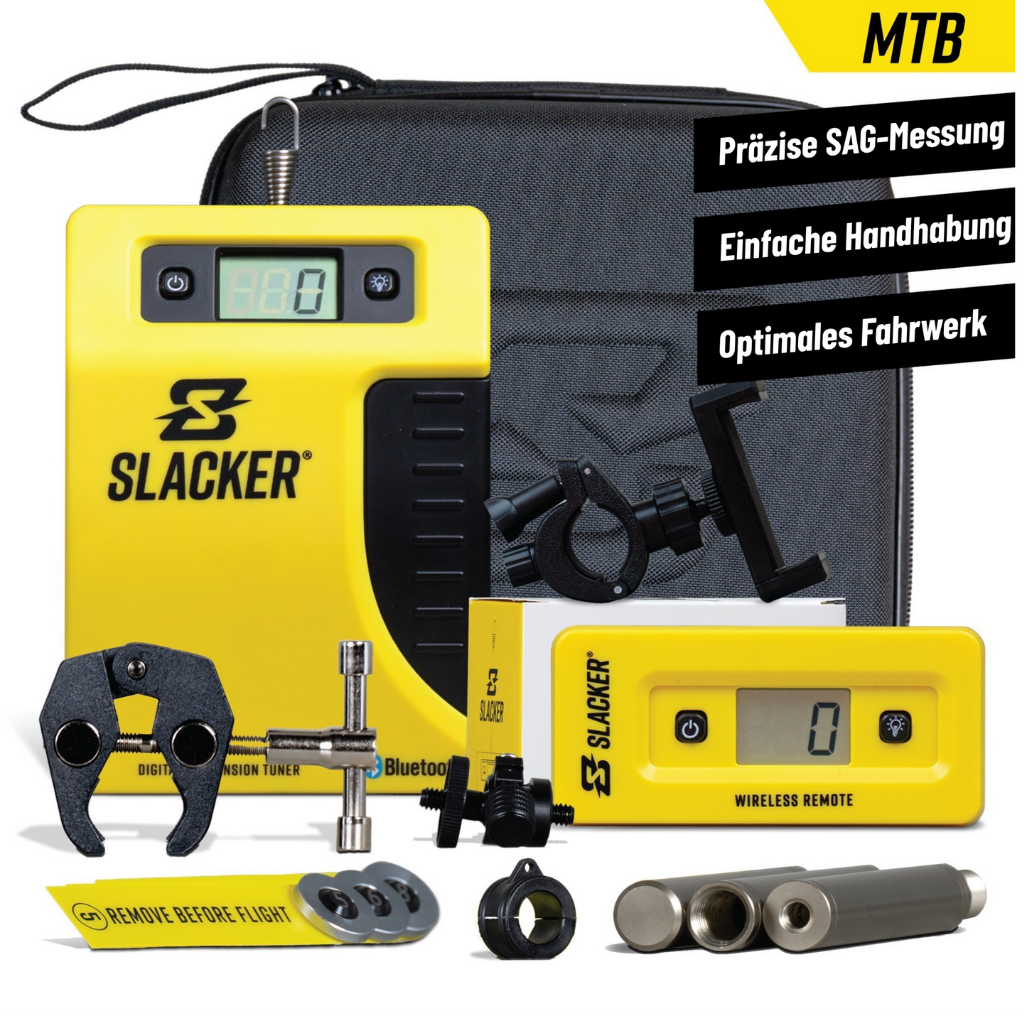 Slacker Tool MTB Pro Kit – Digitales SAG-Messgerät