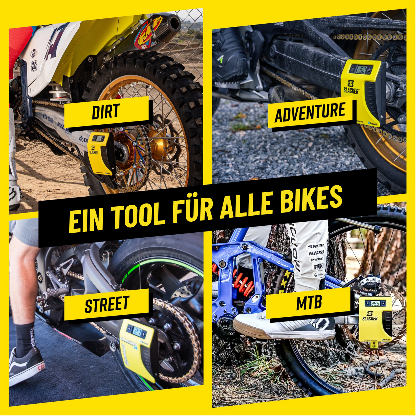 Slacker Tool MTB Pro Kit – Digitales SAG-Messgerät